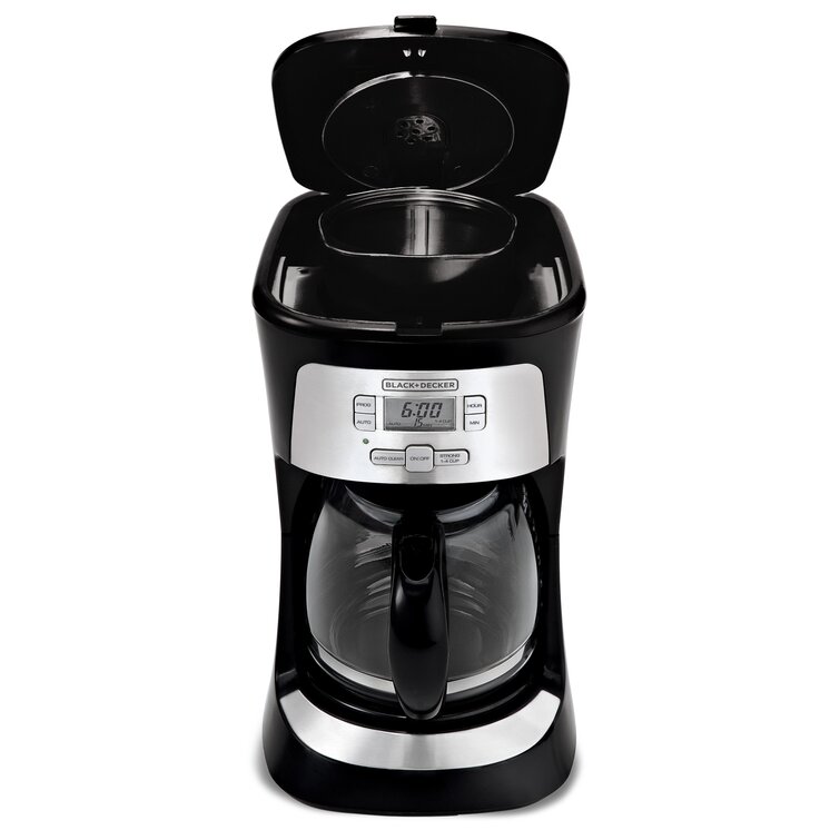 Black Decker 12 Cup Programmable Coffee Maker Reviews Wayfair